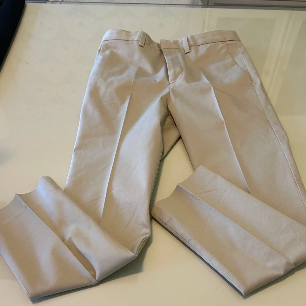 J. Crew Boys Thompson Khaki Suit 2 piece - Picture 9 of 16